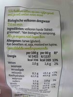 Volkoren rigatoni