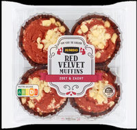 Red velvet muffins