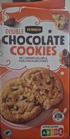 Double Chocolate Chip Cookies Met Karamelvulling