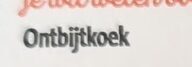 Ontbijtkoek