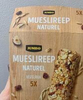 Mueslireep naturel vezelrijk