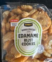 Edamame rijst cookies