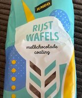 Rijstwafels met melkchocolade