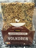 Stevige crackers volkoren