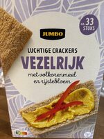 Luchtige Crackers Vezelrijk