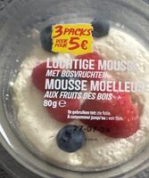 Mousse moelleuse fruits des bois