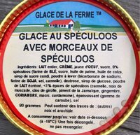 Glace au spéculos