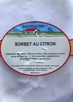 Sorbet au citron