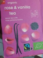 Thé noir rose et vanille
