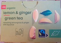 Lemon & ginger green tea