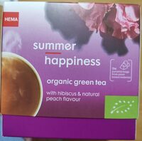 Summer happiness organic green tea