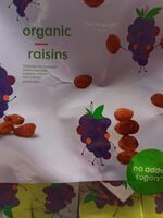 Organic raisins