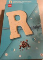 Lettre R en chocolat