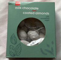 Milk chocolate coated almond