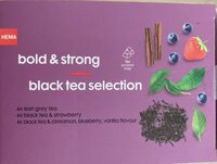 Black tea selection
