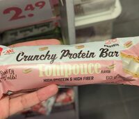 Crunchy proteine bar tompouce
