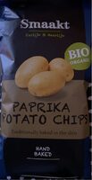 Paprika potato chips