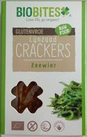 Lijnzaad Crackers Zeewier