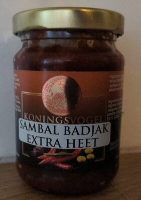 Sambal Badjak Extra Heet by Koningsvogel