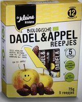 Biologische Dadel & Appel Reepjes