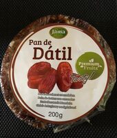 Pan de dátil pain de dattes aux amandes