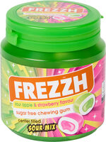 Sour Apple & Strawberry Flavour Sugar Free Chewing Gum