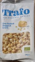 Sea salted popped corn