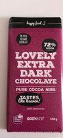 Lovely extra dark chocolate