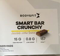 SMART BAR CRUNCHY chocolate cookie flavour