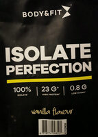 Isolate perfection vanilla flavour