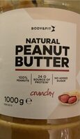 Natural peanut butter