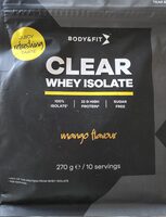 Clear whey isolate mango
