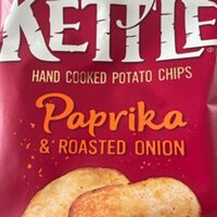 Hand Cooked Potato Chips Paprika & Roasted Onion