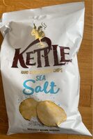 KETTLE HAND COOKED POTATO CHIPS SEA Salt ABSOLUTEL
