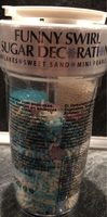 Funny Swirl Sugar Decorations