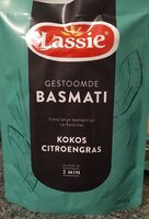 Riz Basmati précuit citronnelle coco
