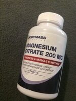 Magnesium citrate 200 mg