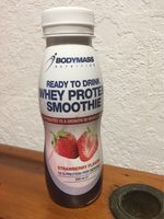 Whey Protein Smoothie Erdbeer