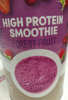 High protein smoothie forest fruit