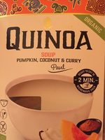 Quinoa Soup Pumpkin, coconut &curry