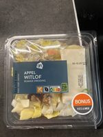 Appel witlof groene salade