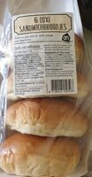 6 luxe sandwichbroodjes