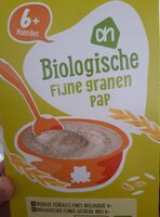 Biologische fijne granen pap