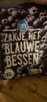 Zakje met blauwe bessen