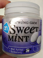 Sweet mint chewing gum