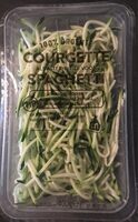 Courgette spaghetti