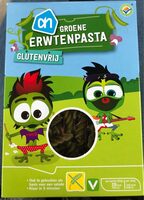 Groene erwtenpasta glutenvrij
