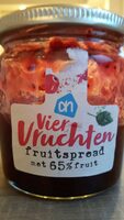 Vier vruchten fruitspread