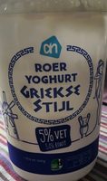 Roer yogurt griekse stijl