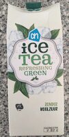 Ice tea refreshing green